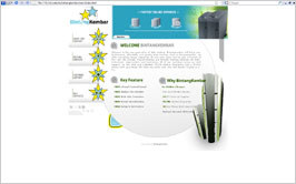Website for a hosting Company